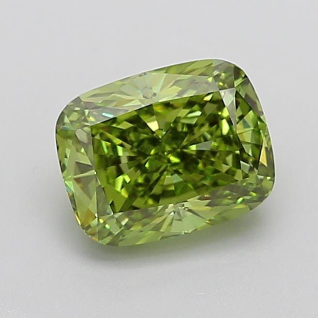 2.64ct Cushion Fancy Vivid Green VVS2 Lab Grown Diamond, IGI Certified,  Loose Diamond | Medusa Store